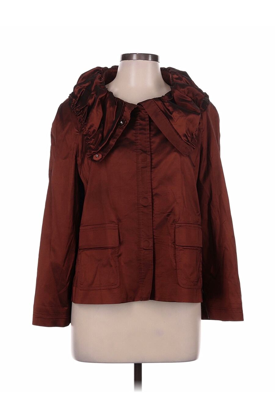 St. John SZ L Copper Brown Evening Wear Jacket